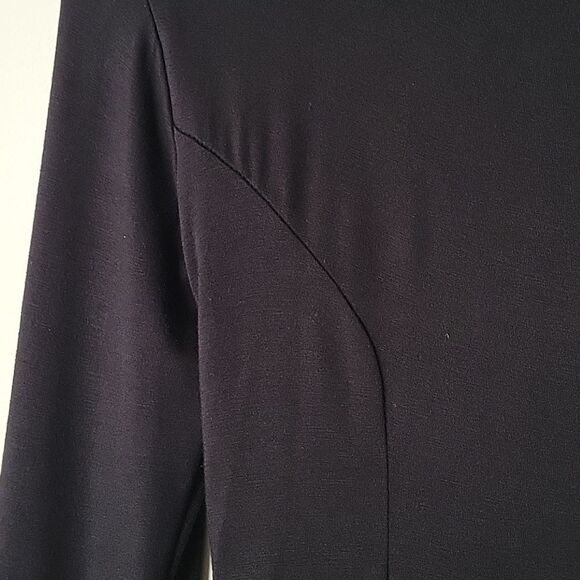 NWT Kelly Bergin Black Turtleneck Top Bodysuit Long Sleeve One Piece Shapewear - Picture 7 of 15